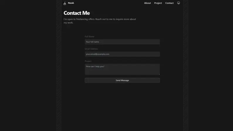 Portfolio V3 screenshot 3