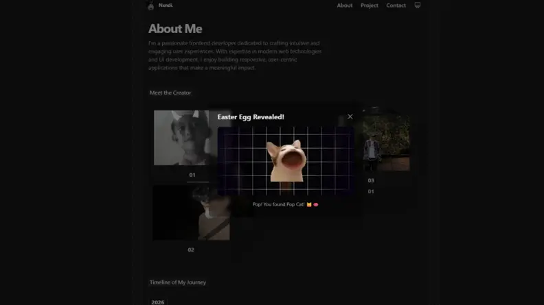 Portfolio V3 screenshot 4